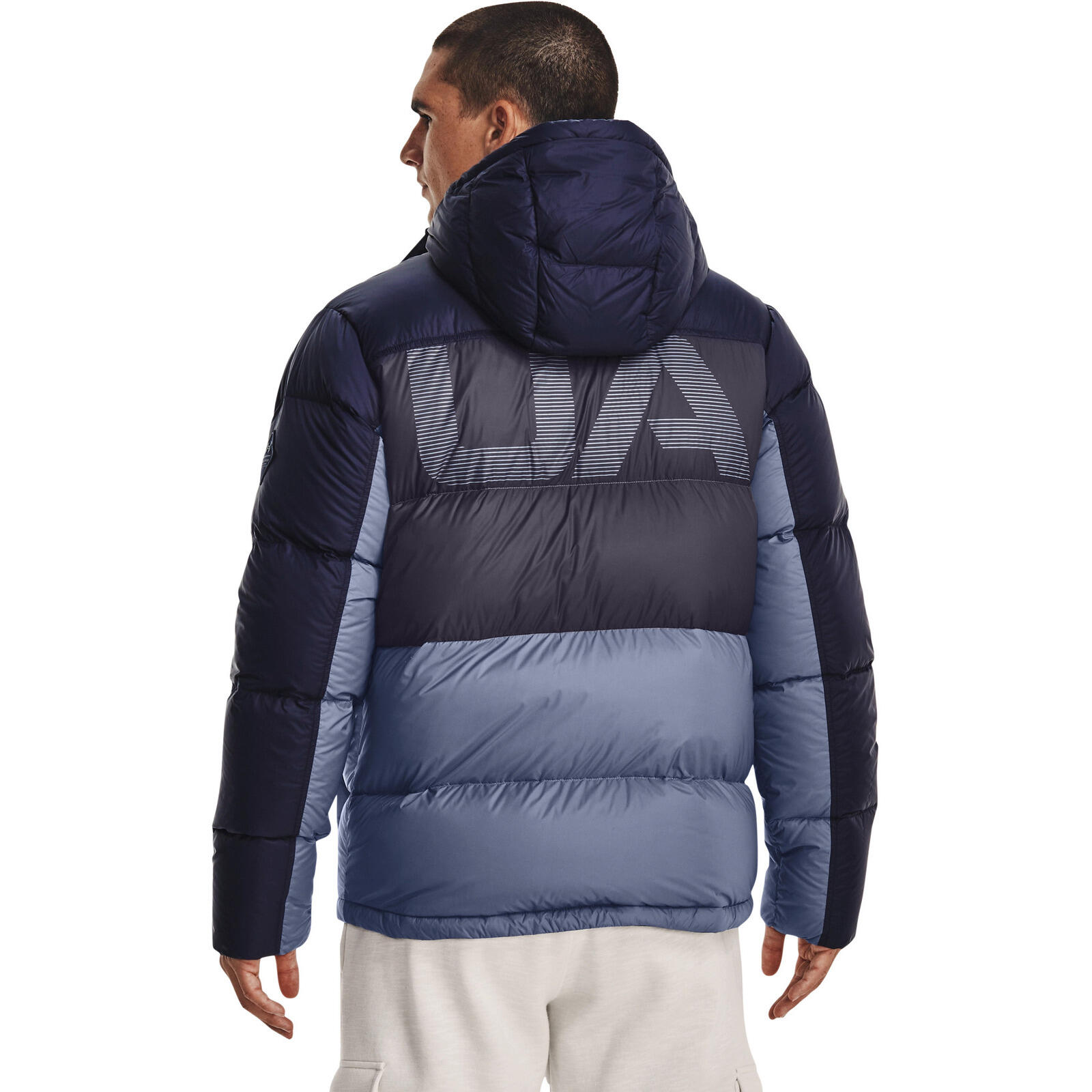 Giacca Under Armour ColdGear Down Blocked Jacket, Blu, Uomini 2/5
