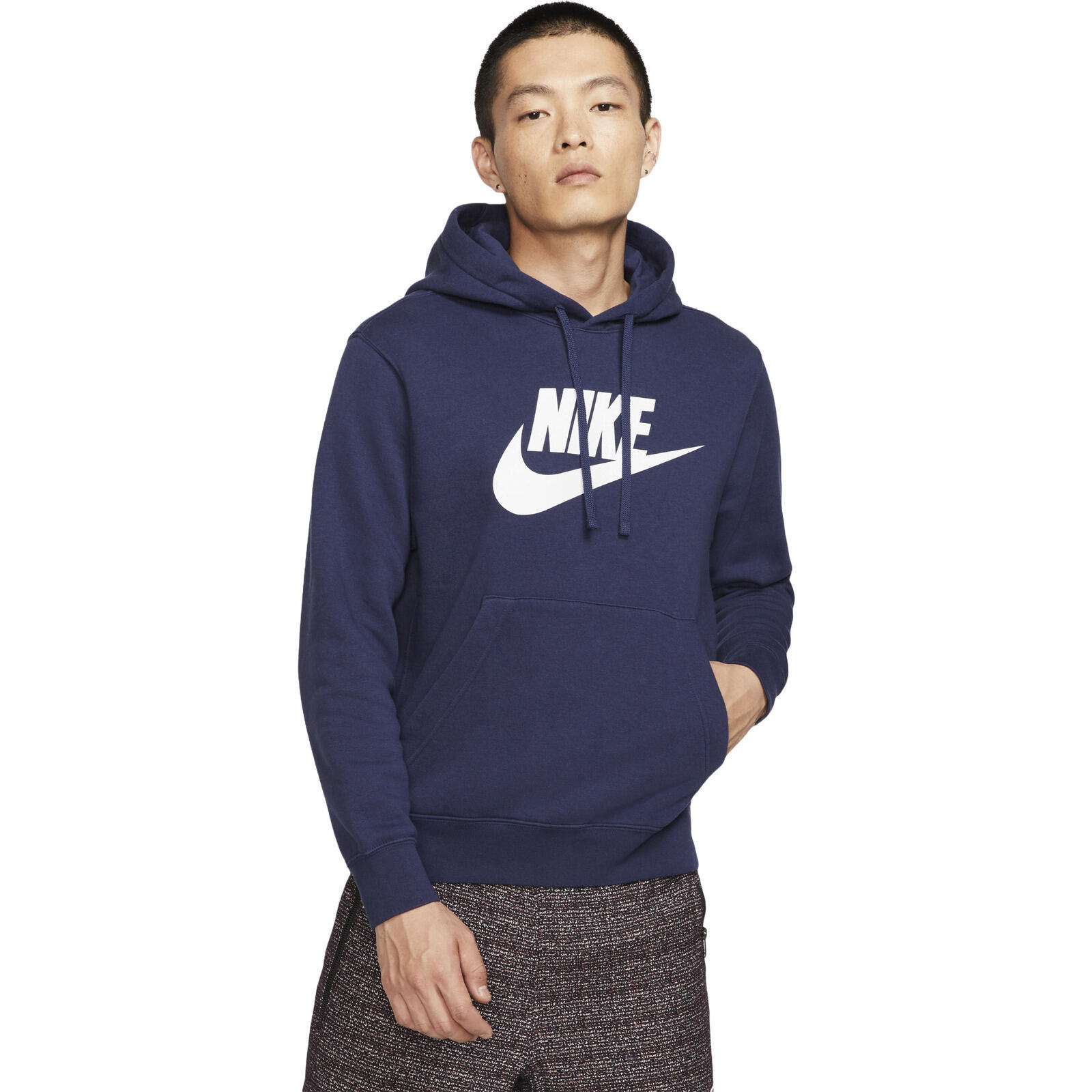NIKE Sudadera Nike Sportswear Club, Azul, Hombre