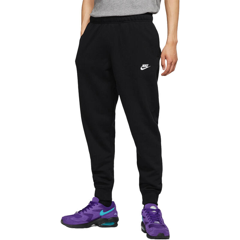 Pantaloni Nike M Nsw Club Jogger Ft, Nero, Uomini