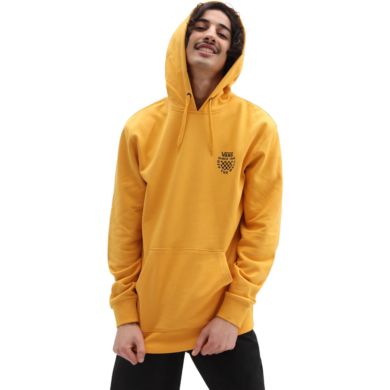 Sudadera Vans Have A Good Hoodie Amarillo Hombre Decathlon
