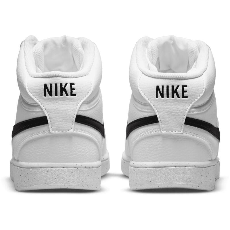 Pantofi sport barbati Nike Court Vision Mid, Alb