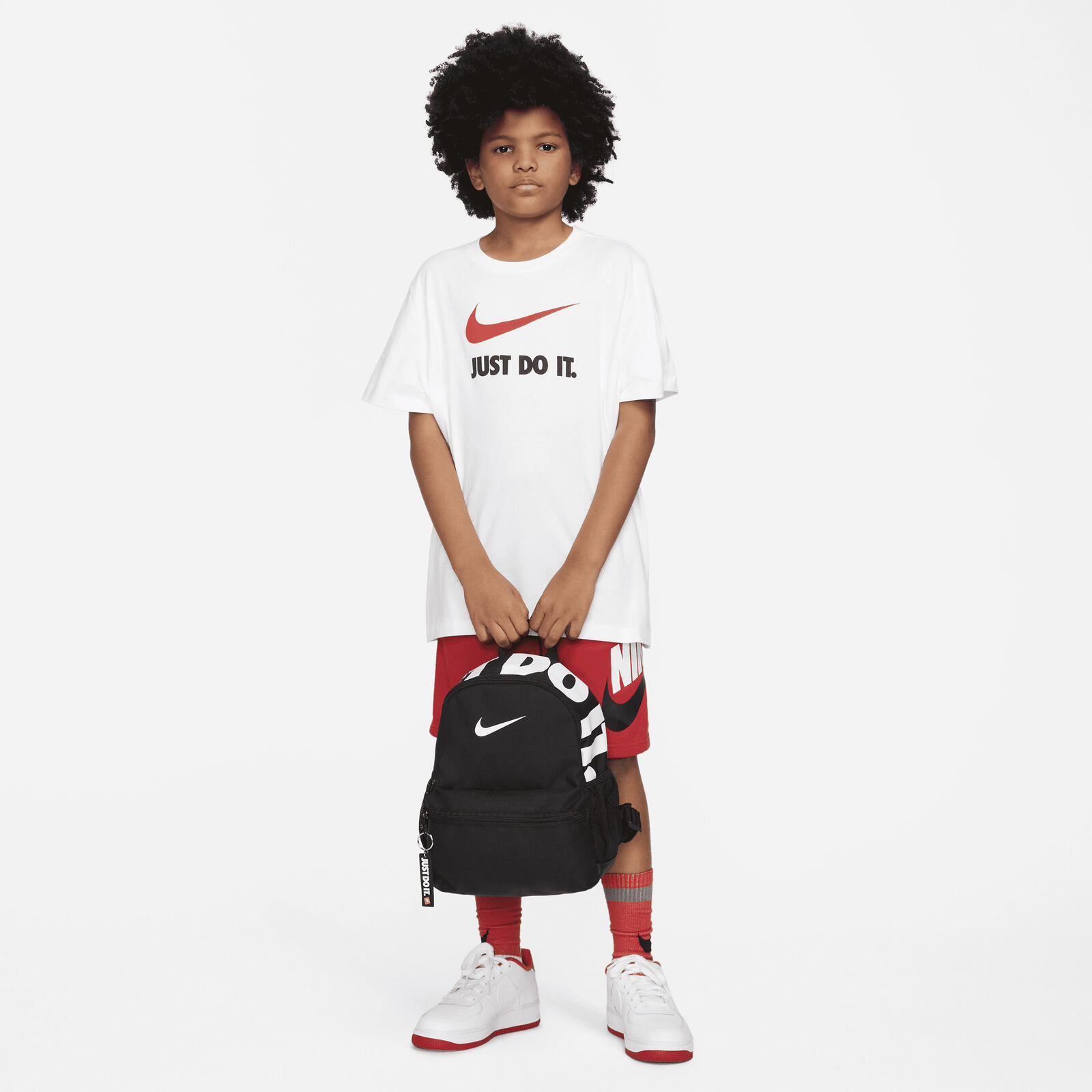 Zaino Nike Brasilia JDI Kids 11L, Nero, Unisex 3/5