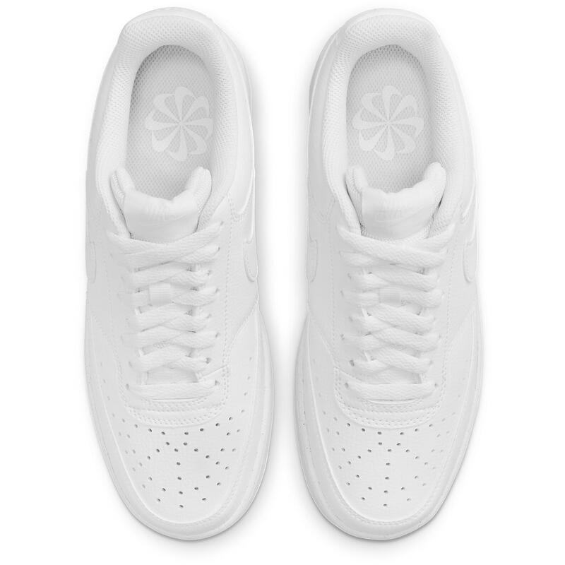 Pantofi sport femei Nike Court Vision Next Nature, Alb