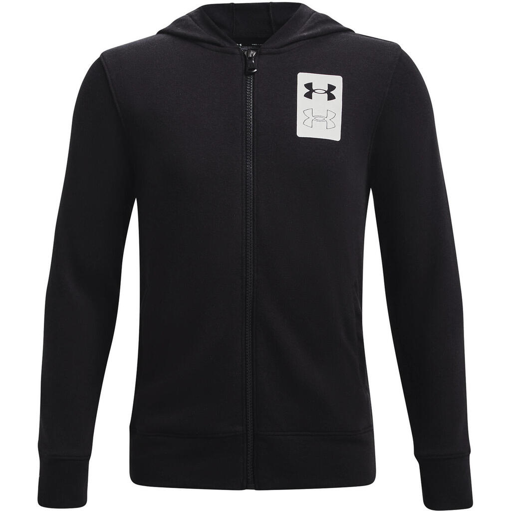 Hood Under Armour Rival Terry, Black, Kids