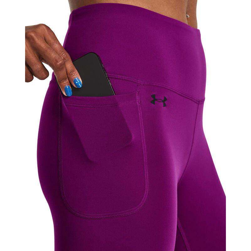 Collants 78 Under Armour compression MOTION ANKLE LEG, Violet, Femmes