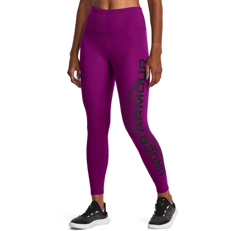 Collants 78 Under Armour compression MOTION ANKLE LEG, Violet, Femmes