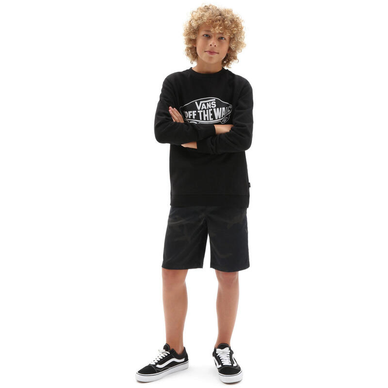 Camicetta Vans OTW Crew (8-14 y), Nero, Bambini