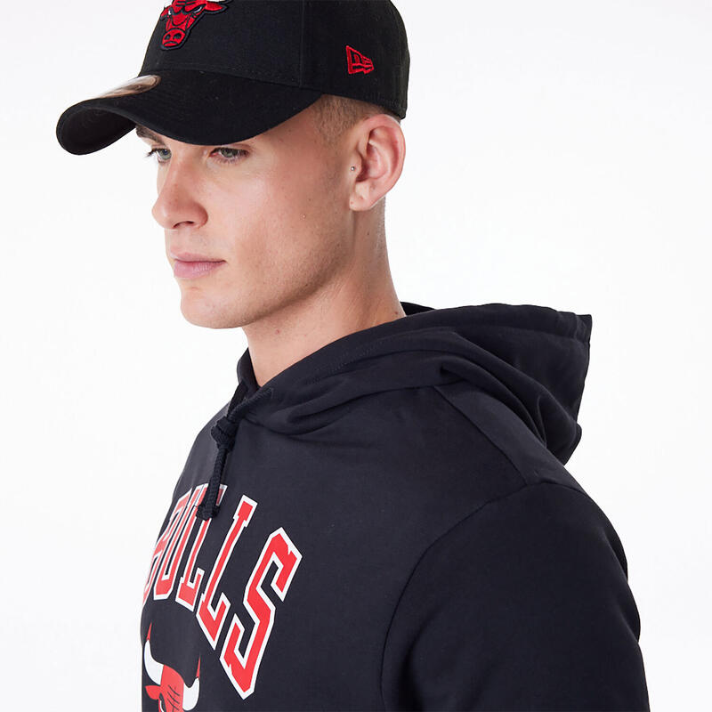 Capot New Era Chicago Bulls, Noir, Hommes