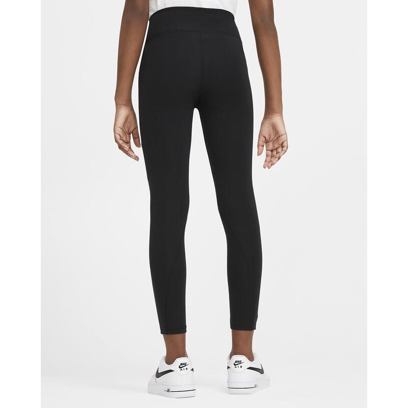 Sportleggings Nike Sportswear Favourites Older Kids', Fekete, Gyerekek