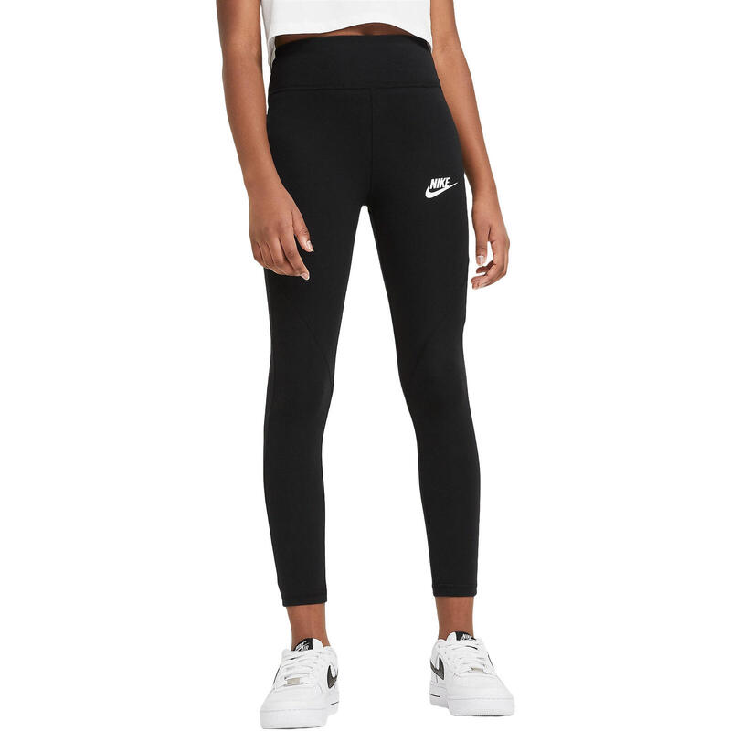 Sportleggings Nike Sportswear Favourites Older Kids', Fekete, Gyerekek