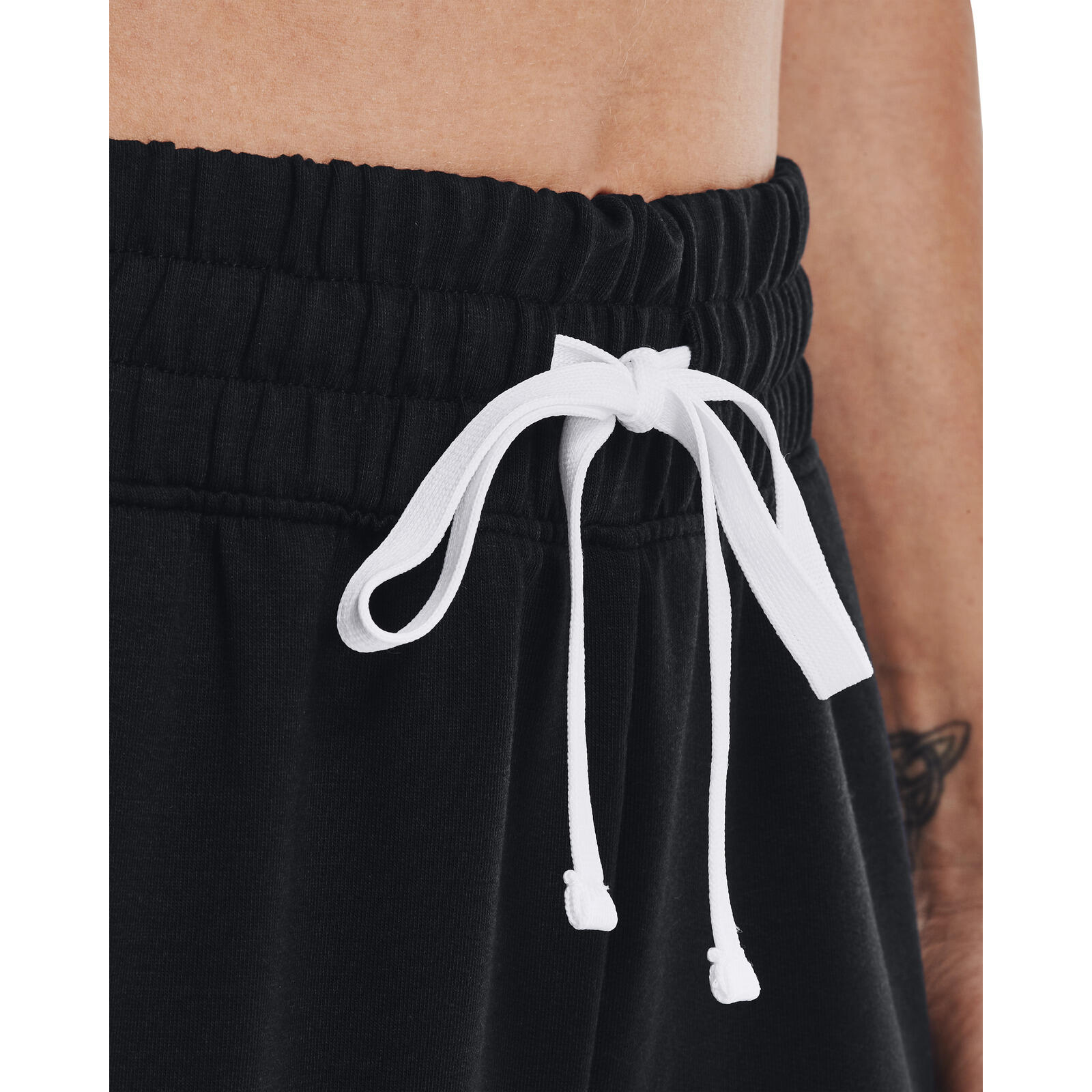 Pantaloni Under Armour Rival Terry CB, Nero, Donne 4/5