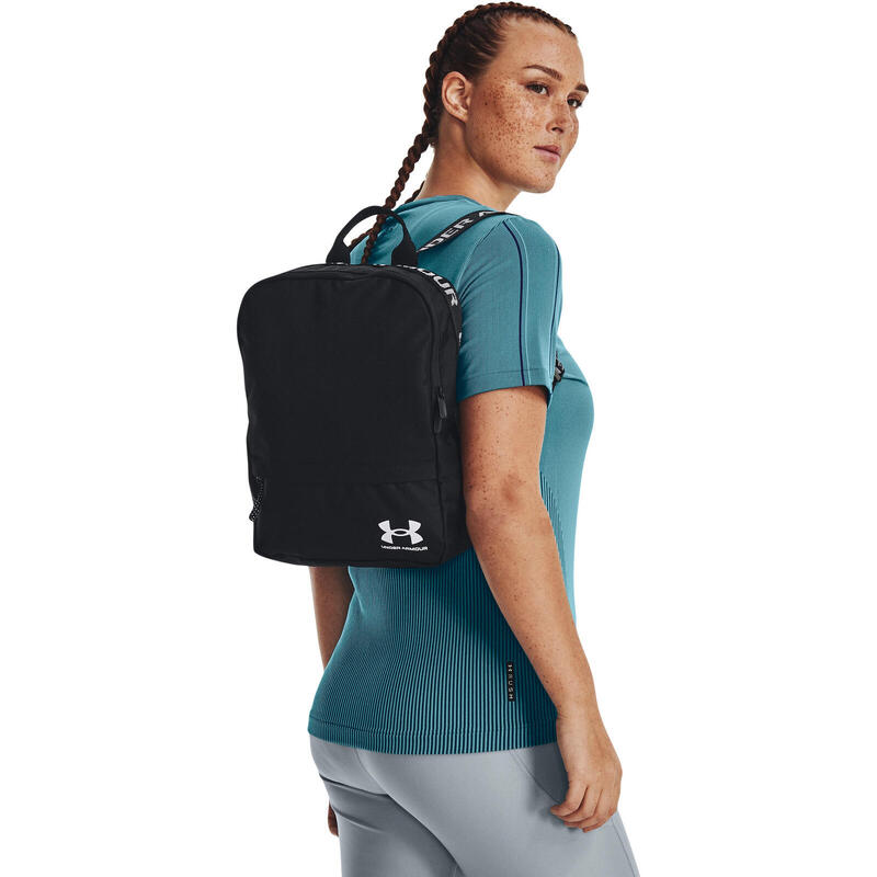 Mochila Under Armour Loudon Backpack Small 10L, Negro, Unisexo