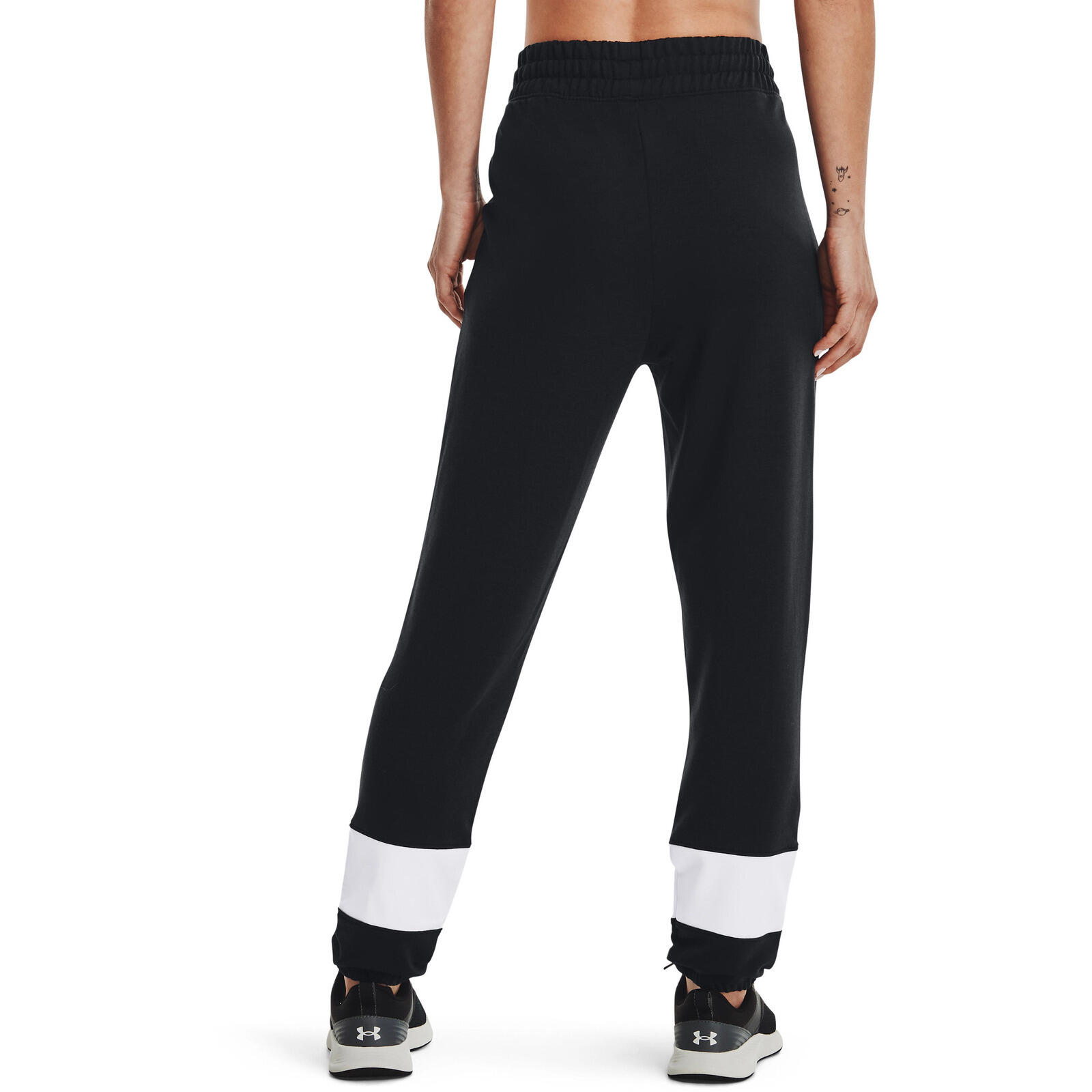 Pantaloni Under Armour Rival Terry CB, Nero, Donne 2/5