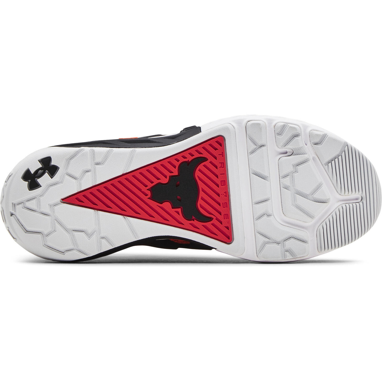 Baskets Under Armour Project Rock 4, Rouge, Femmes 5/5
