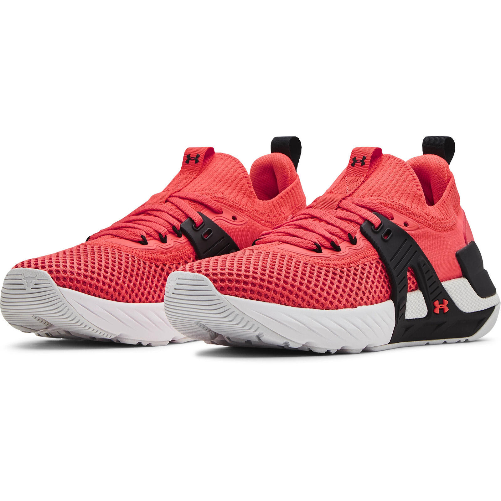 Baskets Under Armour Project Rock 4, Rouge, Femmes 4/5
