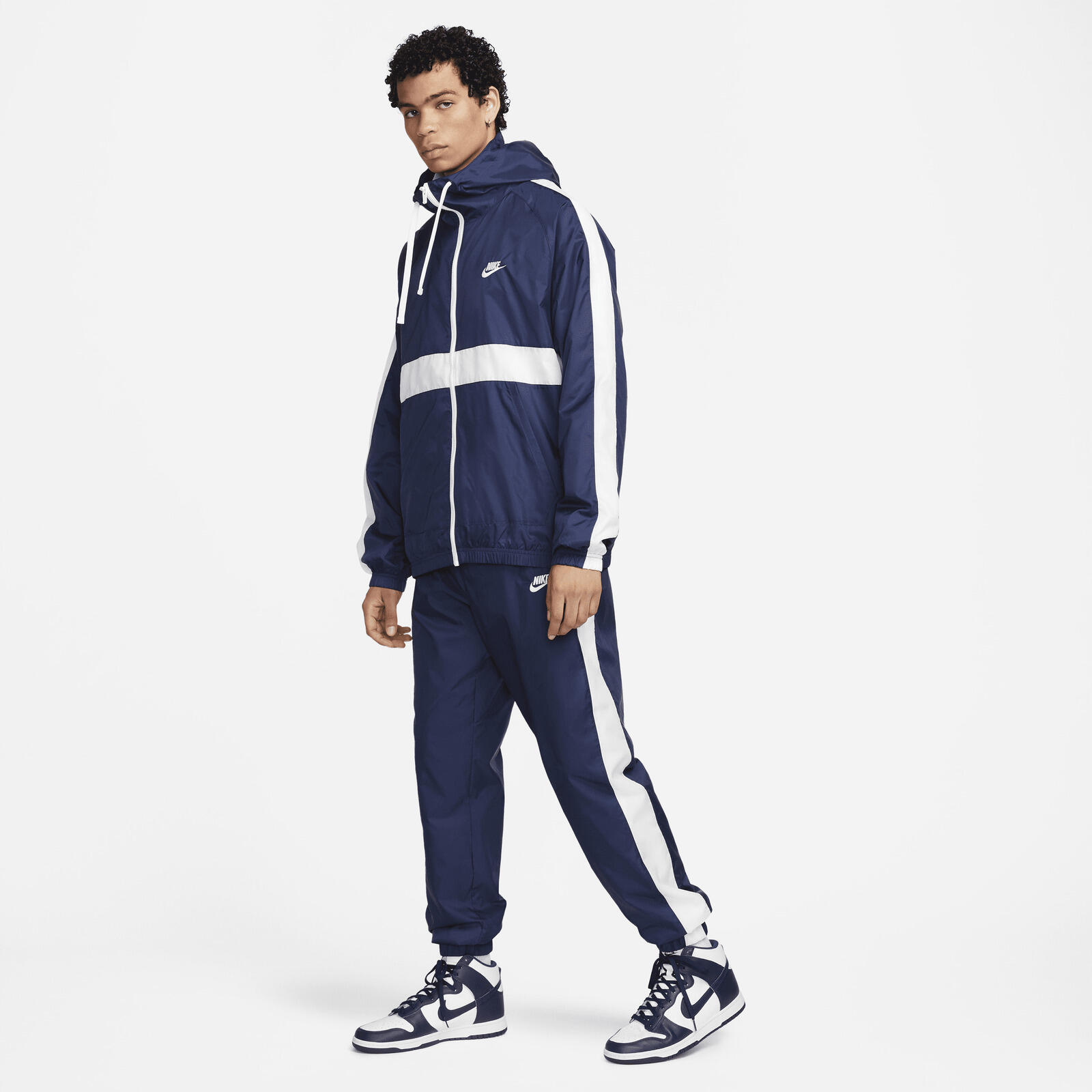 Survetement Nike Sportswear Woven Bleu Hommes