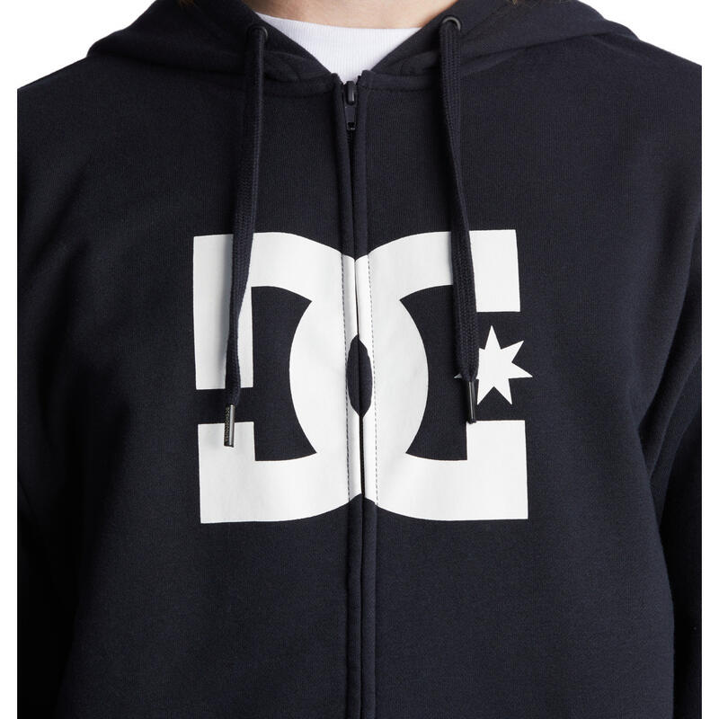 Capot DC Shoes DC Star - Zip-Up Hoodie, Noir, Hommes