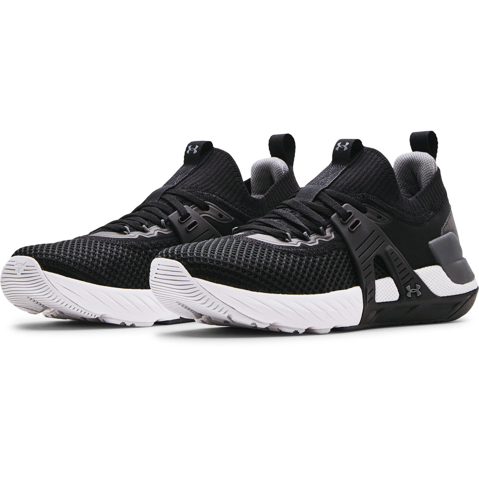 Baskets Under Armour UA Project Rock 4, Noir, Hommes 3/5