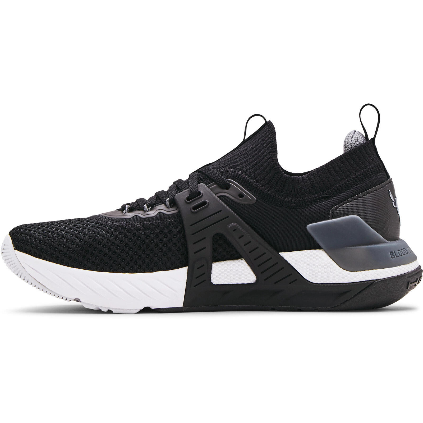 Baskets Under Armour UA Project Rock 4, Noir, Hommes 4/5