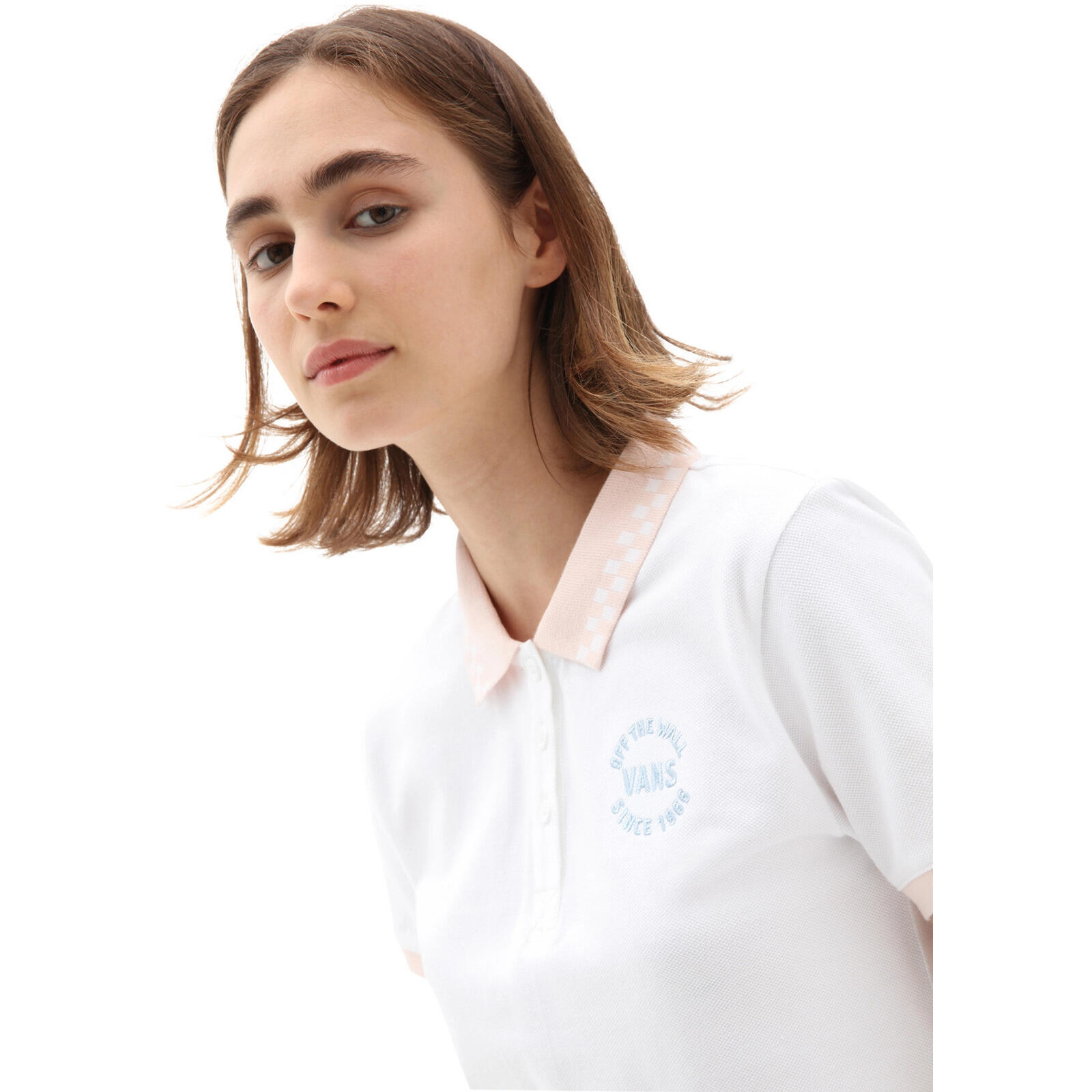 T-shirt Vans How To Duffy, Blanc, Femmes 4/5