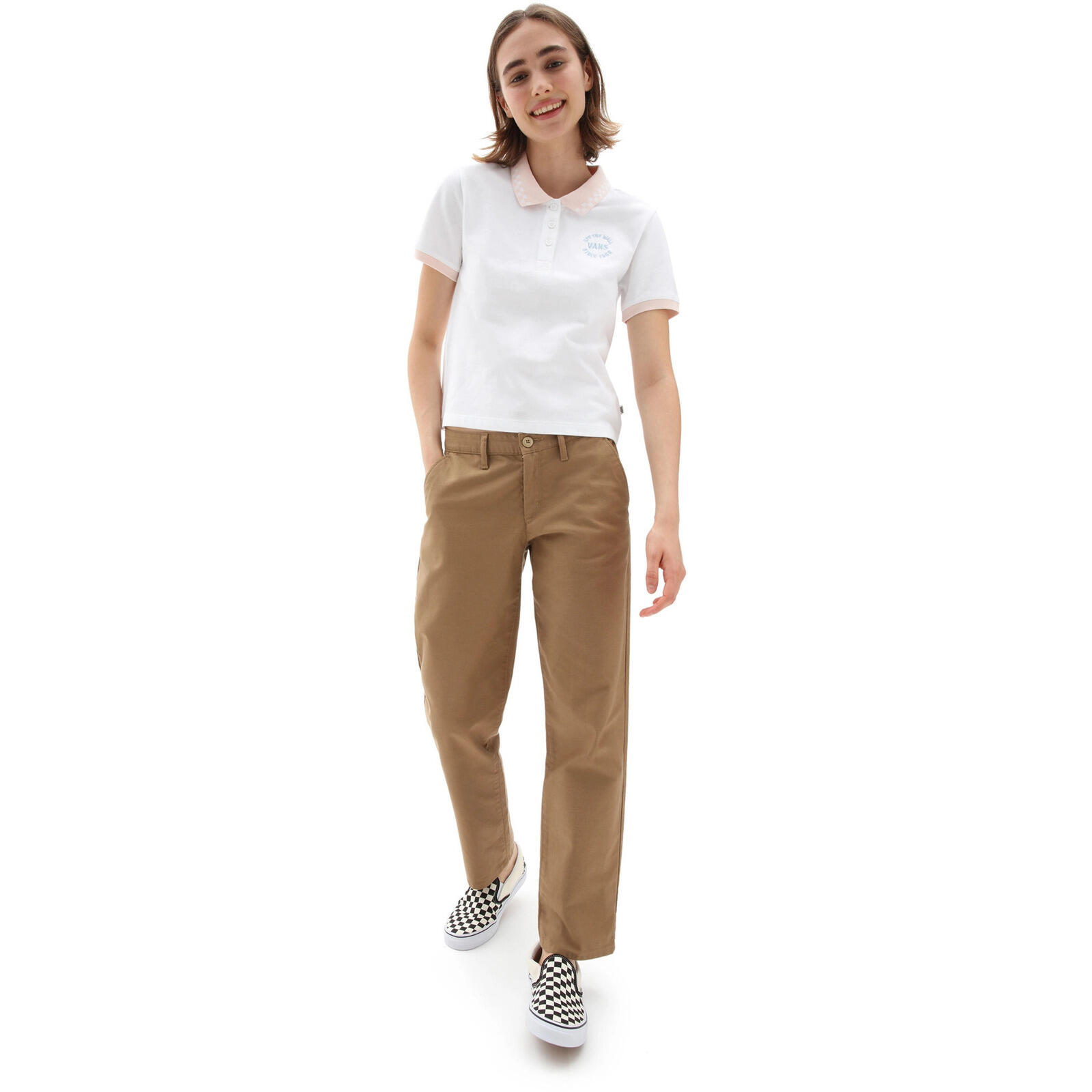 T-shirt Vans How To Duffy, Blanc, Femmes 3/5