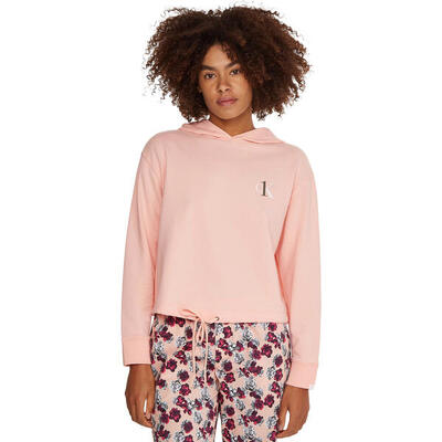 Kap calvin klein one lounge long sleeve. roze. dames