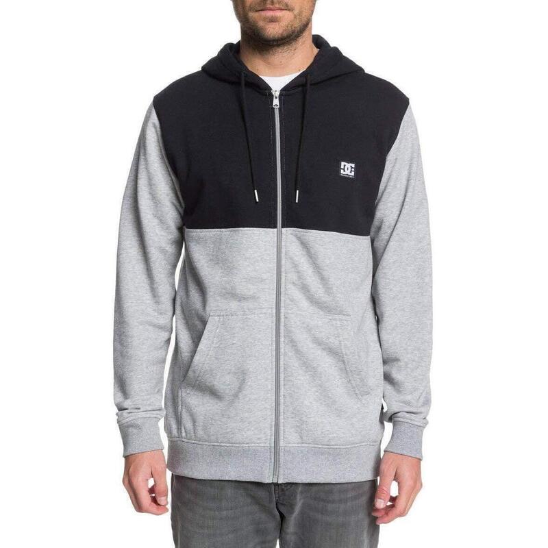 Hanorac barbati DC Shoes Studley Zip-up Hoodie, Gri