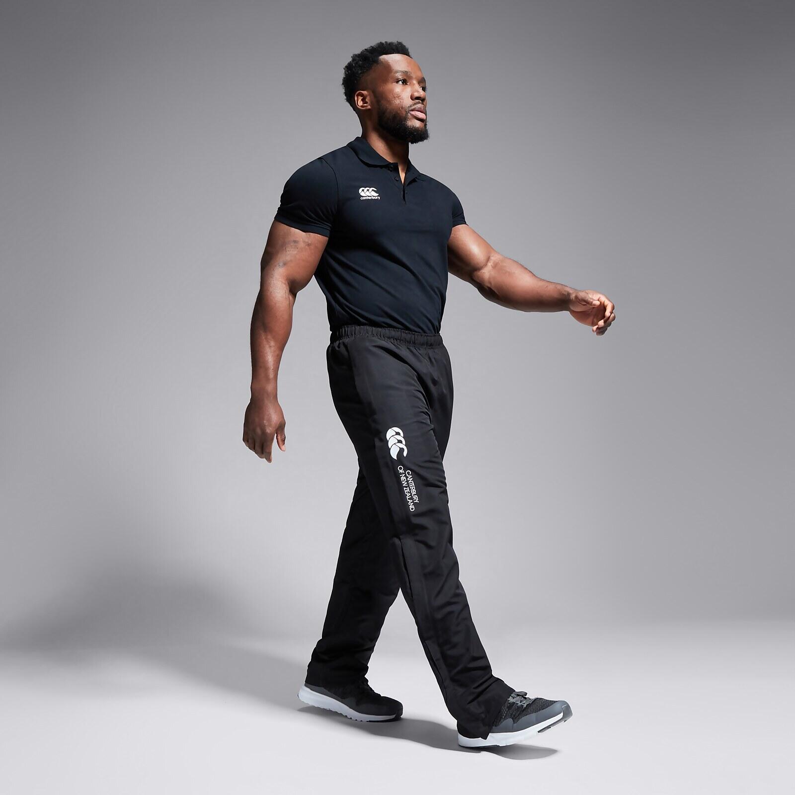 CANTERBURY OPEN HEM STADIUM PANT SENIOR, BLACK/WHITE 2/7