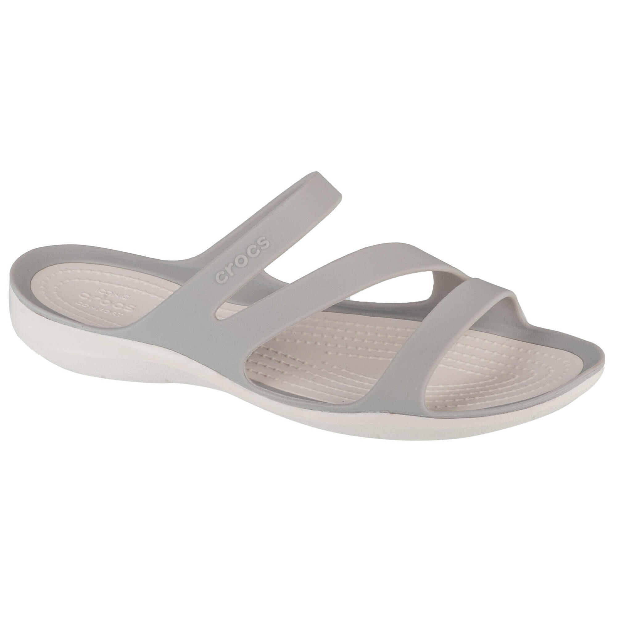 Crocs - Chaussons Pour Femmes W Swiftwater Sandals - Tongs - Gris - 43 - Decathlon