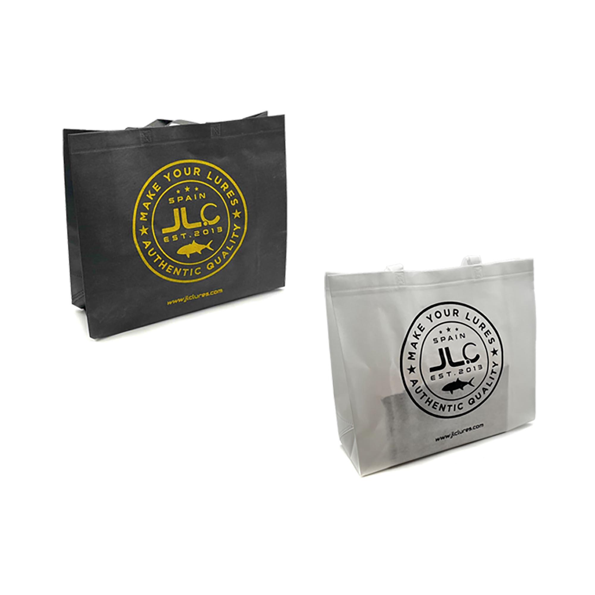 BOLSA JLC MAKE YOUR LURES ecológico sin tejer TST TNT NOW WOVEN NEGRA 40+14X34 5/5