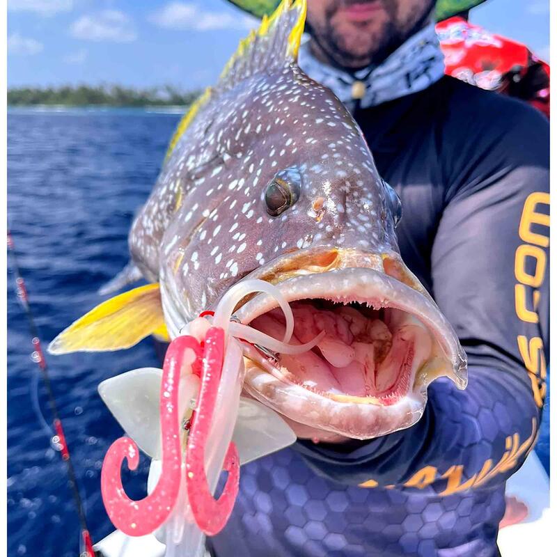 JLC Tentáculos Calamar Vinilo Cebo Blando Pesca Jigging