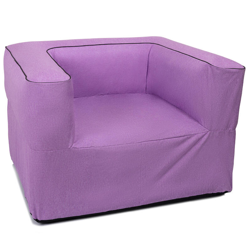 Travelnet Lounge Sofa I Violet - avec pompe automatique