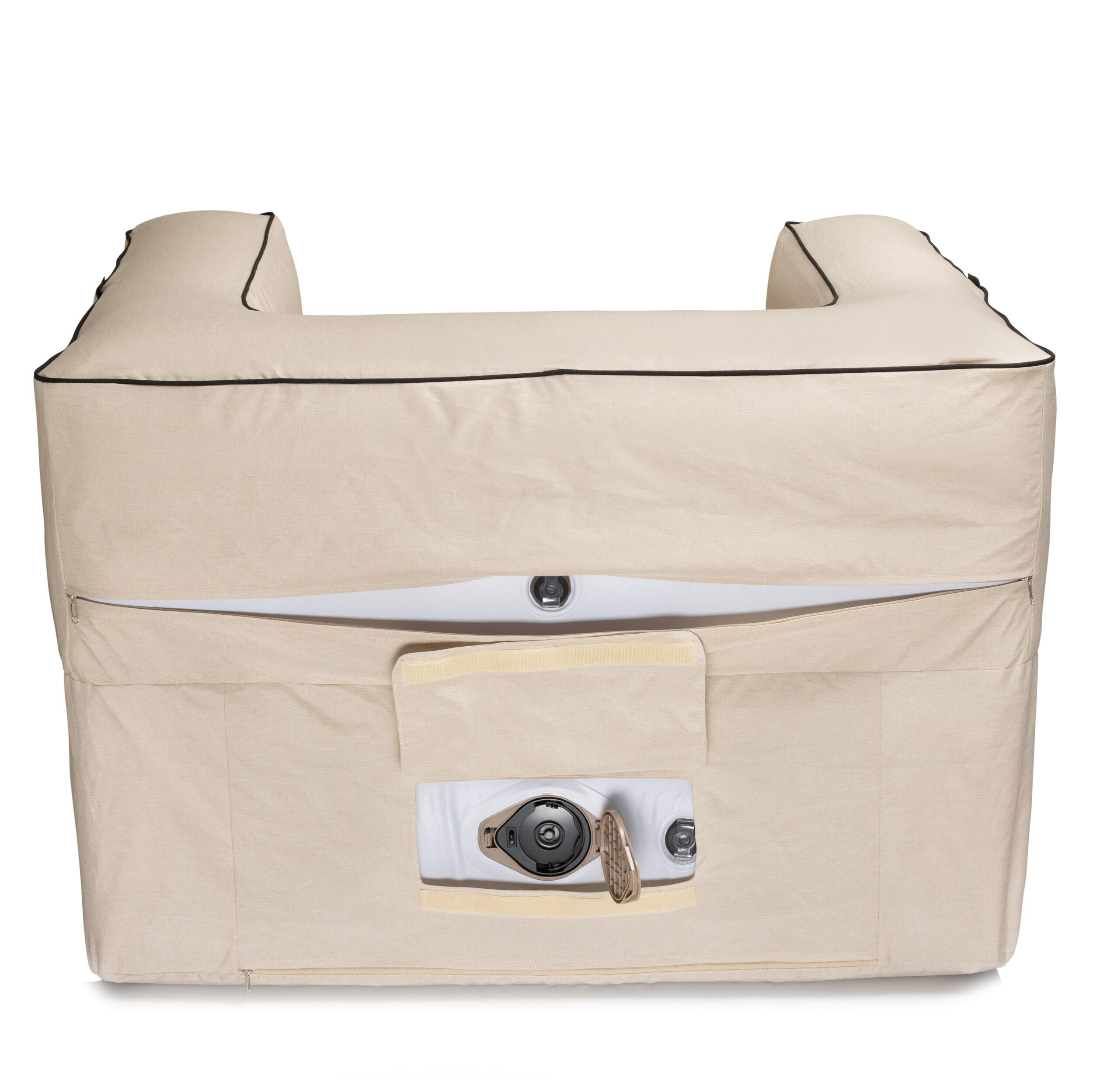 Travelnet Lounge Sofa I - Beige - inclusa pompa automatica 5/7