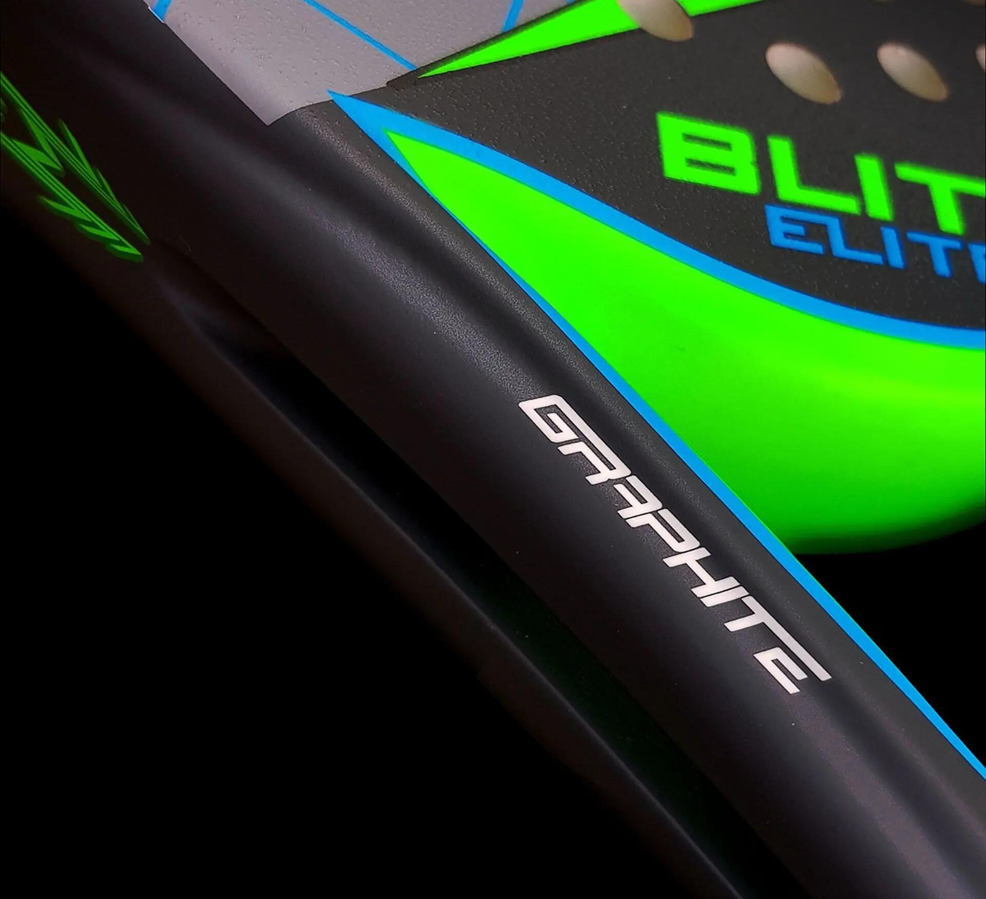 Raquette de paddle DUNLOP BLITZ ELITE adulte noir/vert 3/5