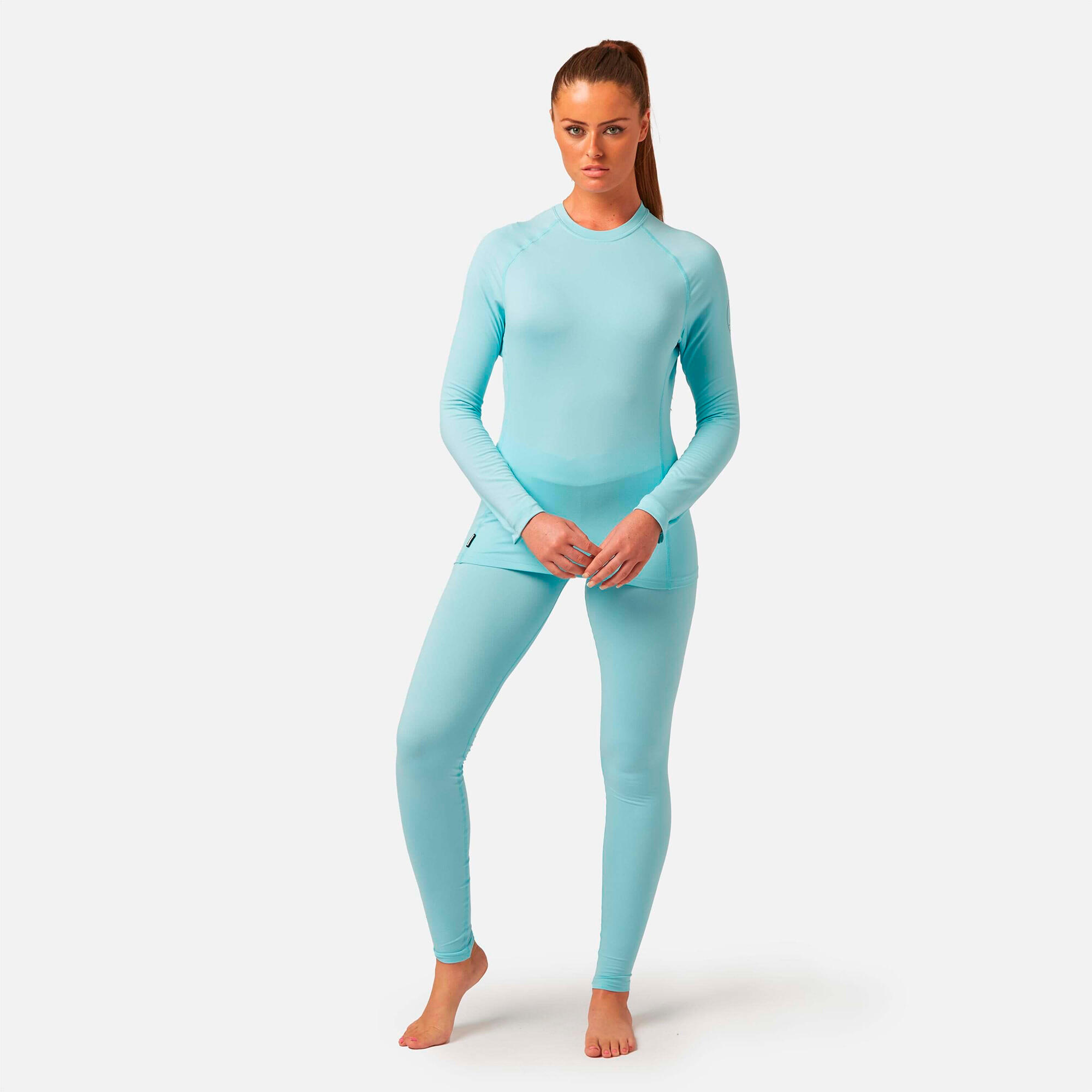 CarbonDri Cozy Crewneck Clearwater Blue 2/7