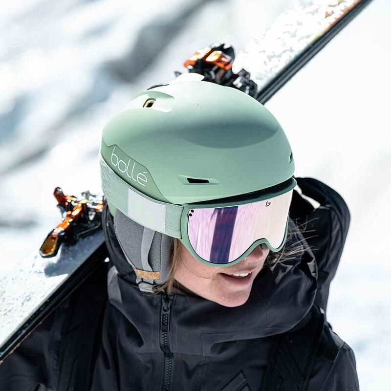 Dames skimasker Bollé Eco Blanca