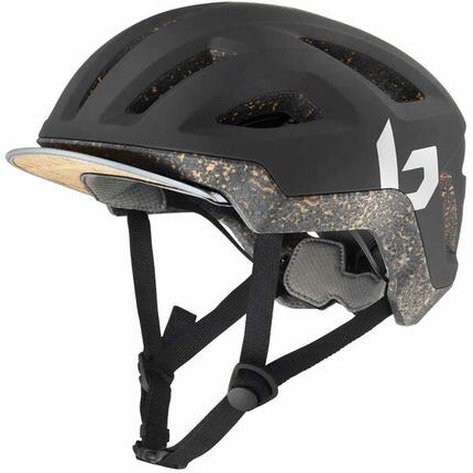 Casque de vélo urbain « REACT », noir mat