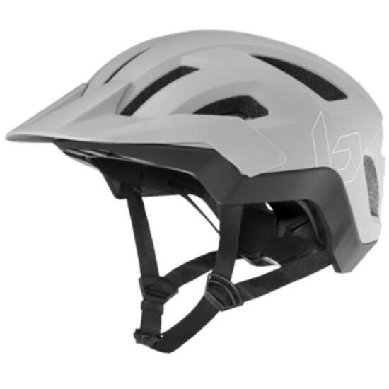 Kask rowerowy MTB „Adapt”, chłodny szary matowy