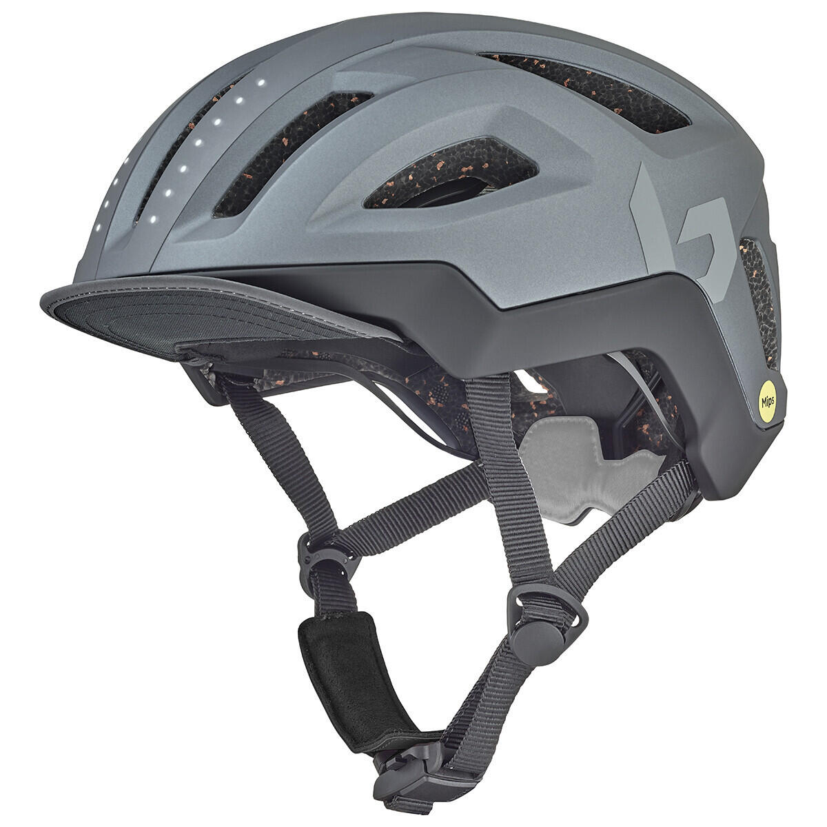 City-Fahrradhelm  "Halo React MIPS" , titanium 4/4
