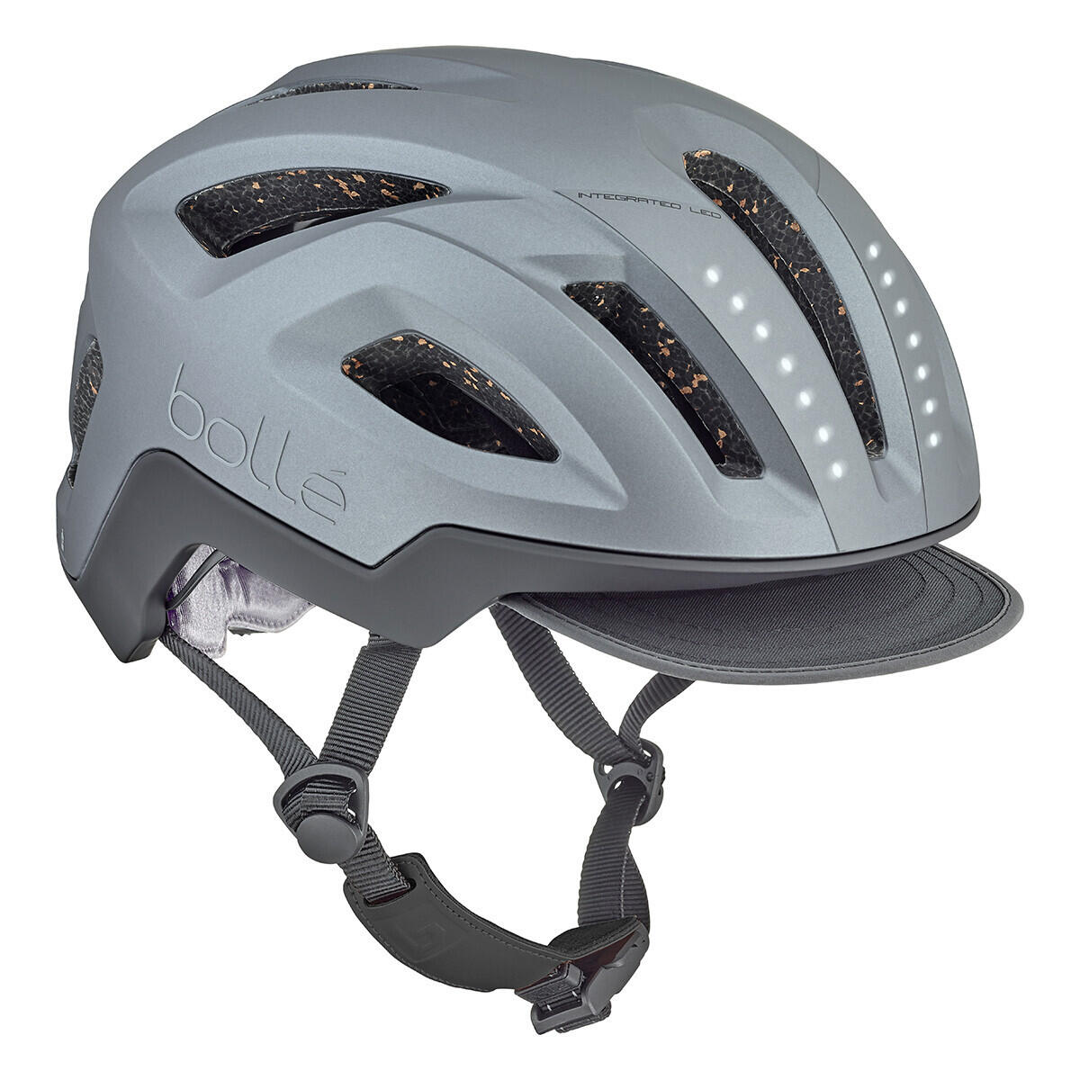 City-Fahrradhelm  "Halo React MIPS" , titanium 2/4