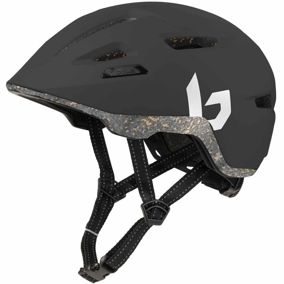 Casque de vélo urbain « Eco Stance », noir mat 4/4
