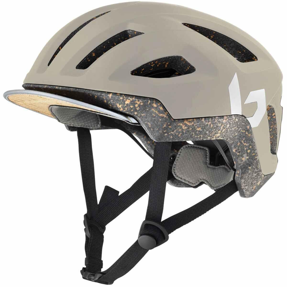 Casque de vélo urbain « REACT », couleur avoine mat 2/2