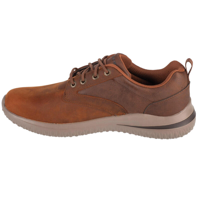 Pantofi Sport Skechers Model Glavine Culoare Maro