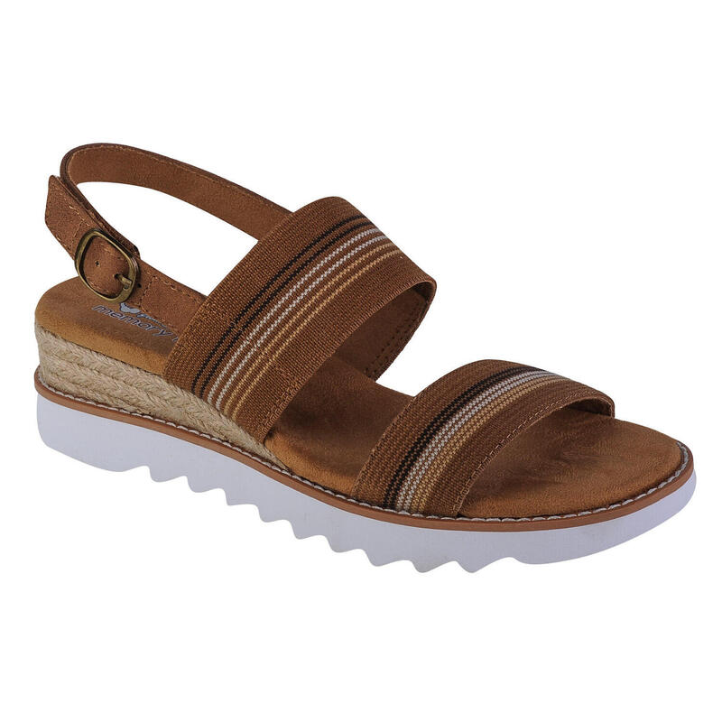 Sandalias Mujer Skechers Bobs Desert Kiss h marrón