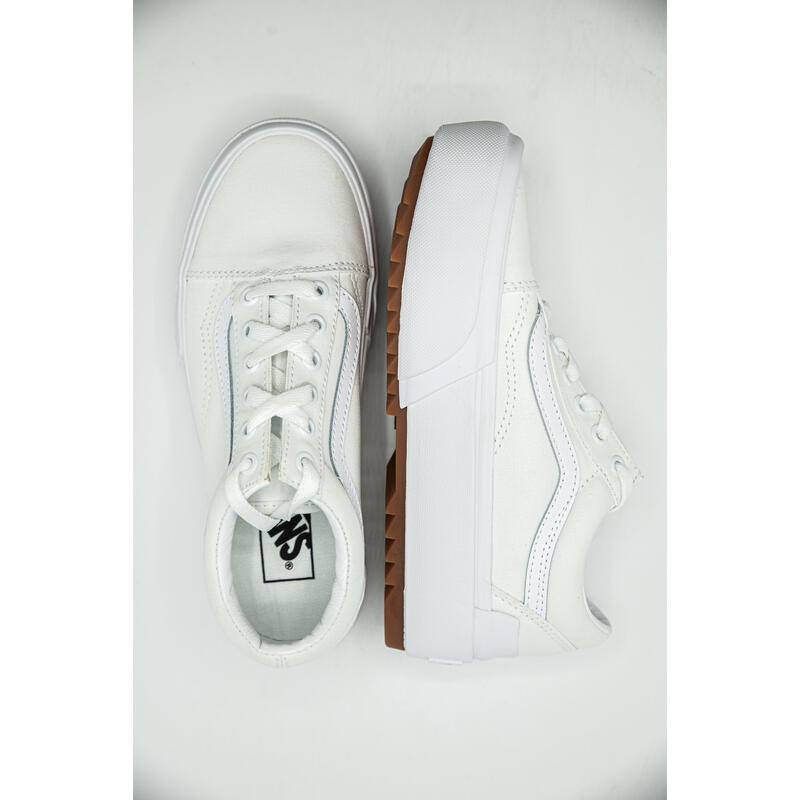 Platform tornacipők Vans Old Skool, Fehér, Unisex