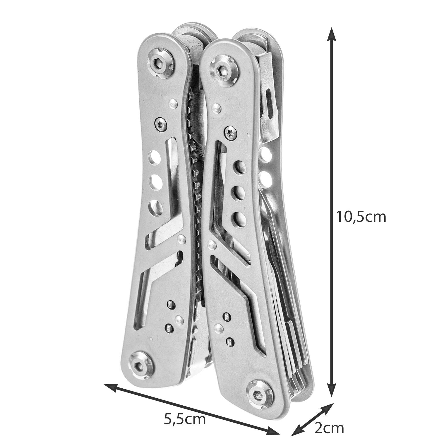 Multitool Survivalovy Narzędzie 13w1 + 11 x Bity TRIZAND 2/7
