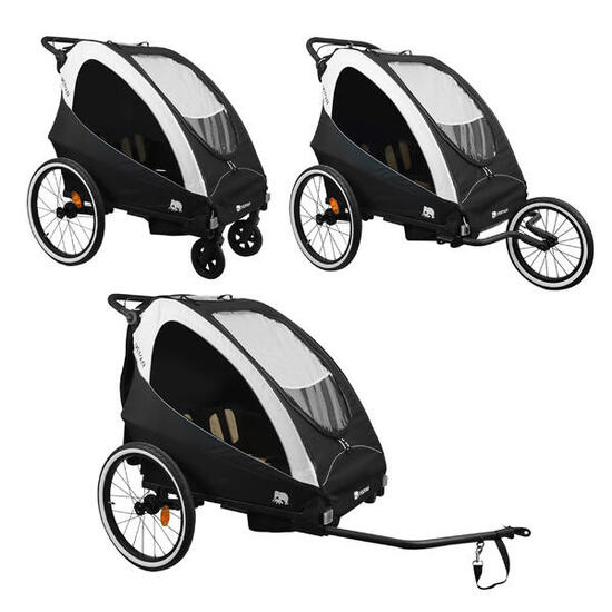 Deryan Luxe Bicycle Trailer - rimorchio per bici - 1 persona