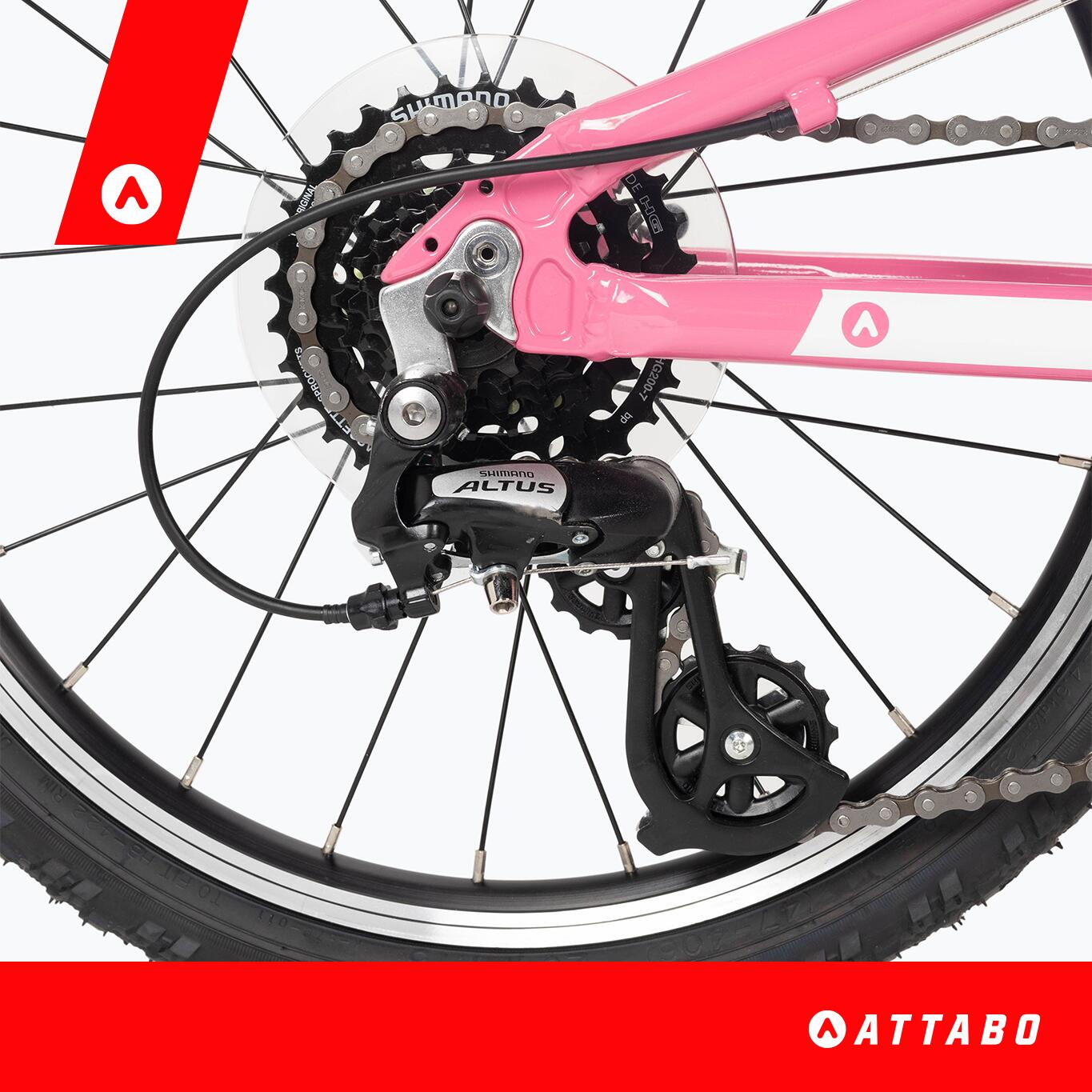 ATTABO EASE 20" Kinderfahrrad 4/7