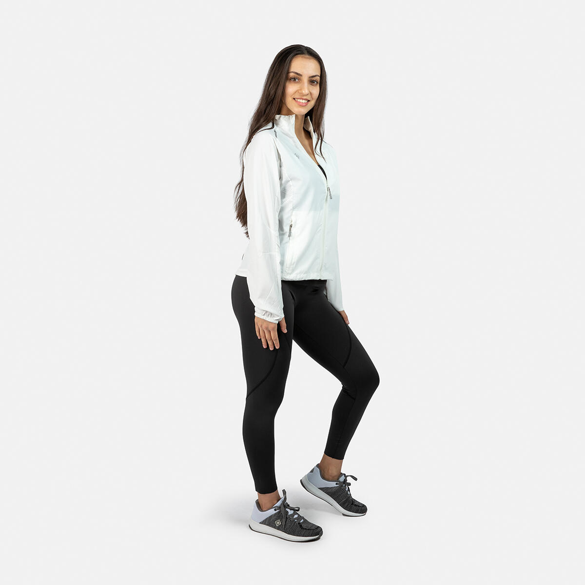 Giacca da corsa e trekking donna, idrorepellente e antivento Izas ISONA Izas 7/7