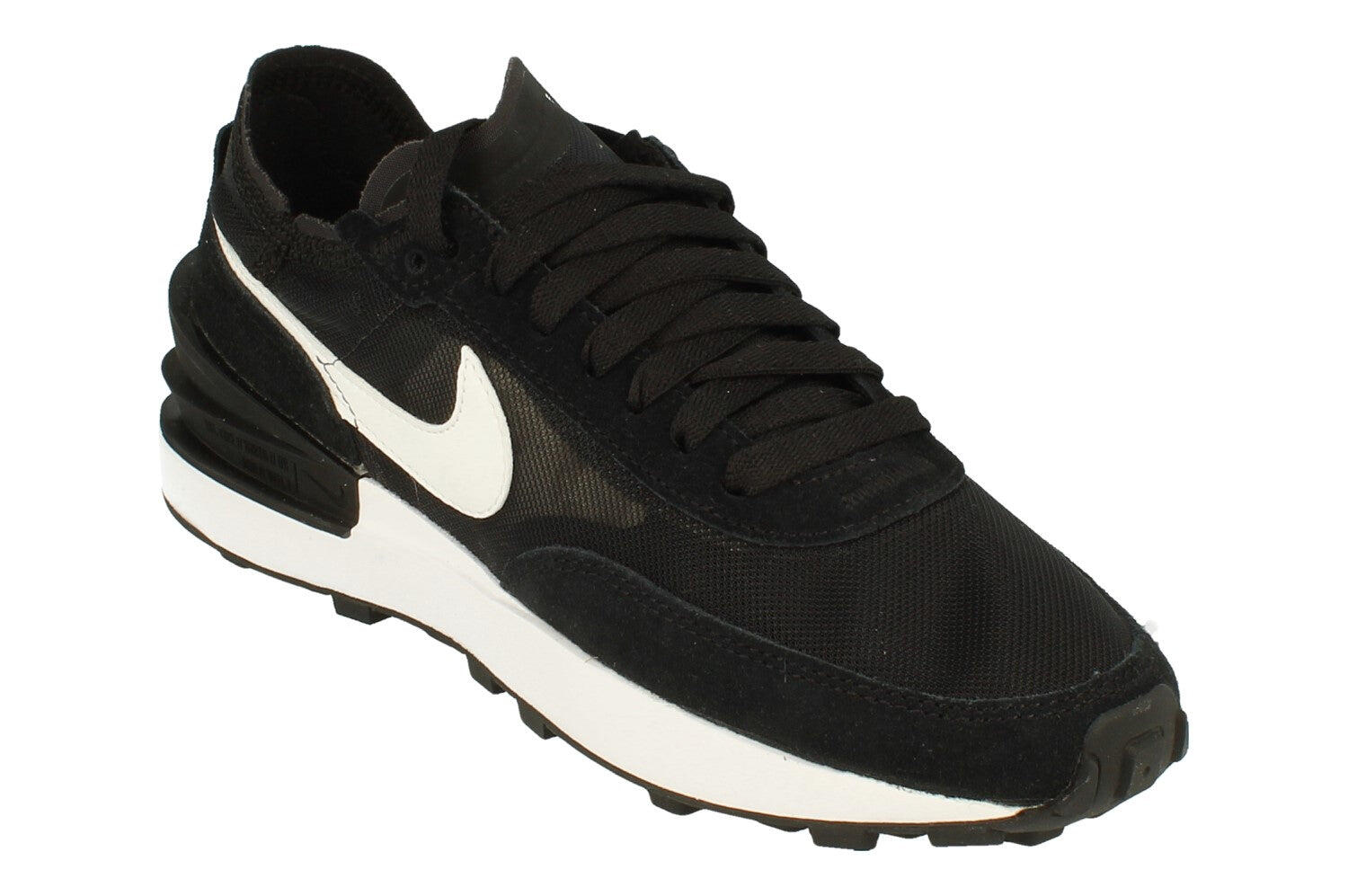 Nike Waffle One Black White Swoosh (W) 4/5